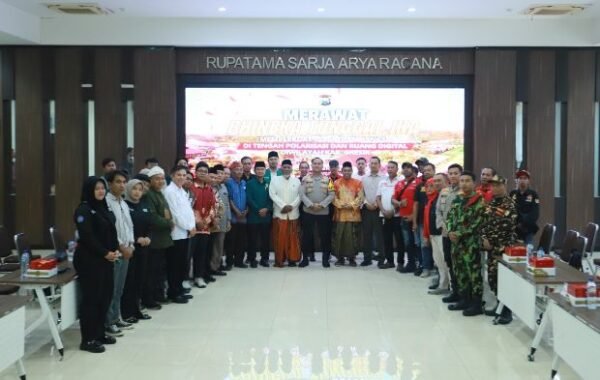 Dialog Kebhinekaan di Polres Gresik, Warga Diajak Cegah Polarisasi di Ruang Digital