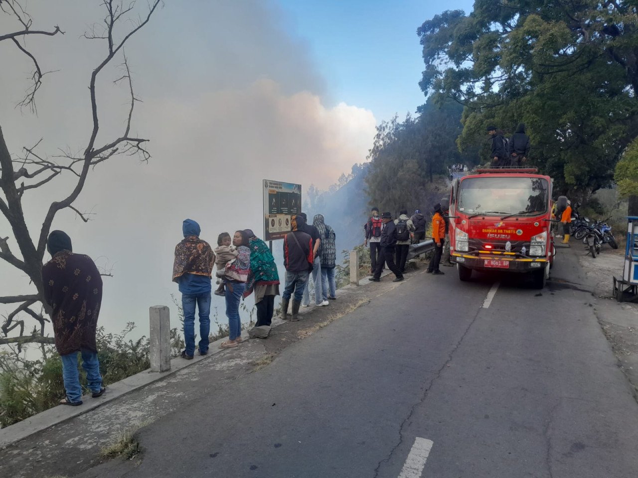 Kebakaran Bromo