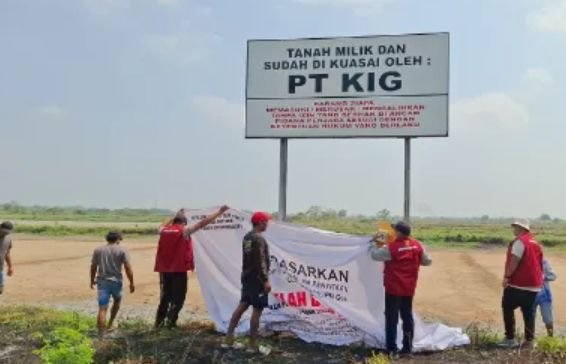Pengadaan Lahan PT KIG Disorot, Polda Jatim Sita 66 Bidang Tanah di Gresik
