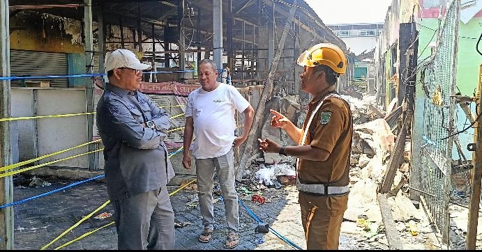 300 Pedagang Pasar Kepulungan Terdampak Kebakaran, DPRD Pasuruan Cari Solusi