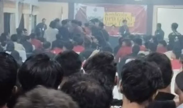 Konferda GMNI Jatim di Nganjuk Berujung Ricuh, Polemik Hak Suara dan Dugaan Transaksi Politik Mencuat